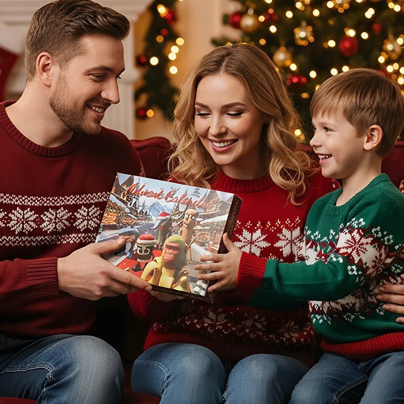 Magical Countdown Advent Calendar for Kids with 24 Surprises