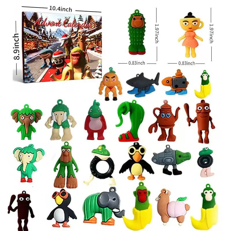 Magical Countdown Advent Calendar for Kids with 24 Surprises