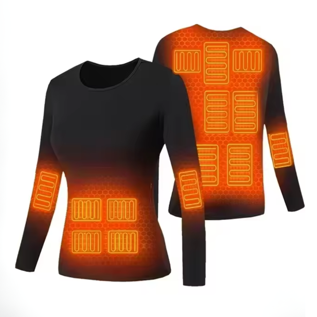 USB Heated Thermal Underwear Set - Insulated Layering Outfit