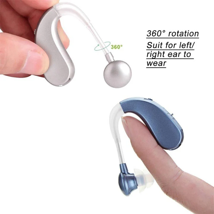 Bluetooth Hearing Aids with USB Rechargeable Feature – Comfortable Fit for Improved Sound
