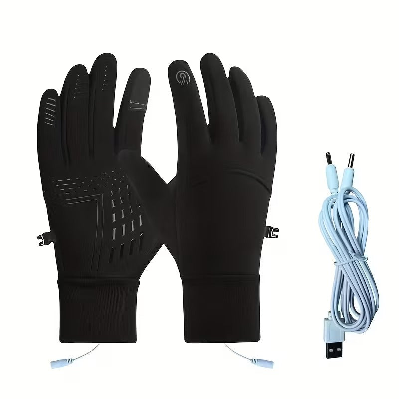 USB-C Powered Heated Gloves - Dual-Sided Heating Design
