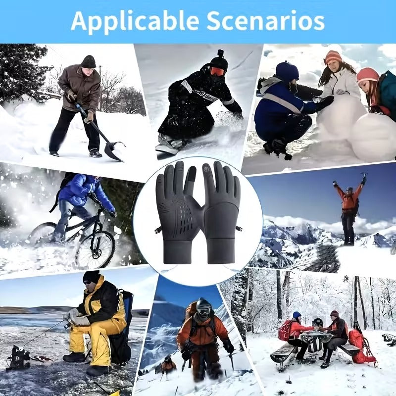 USB-C Powered Heated Gloves - Dual-Sided Heating Design
