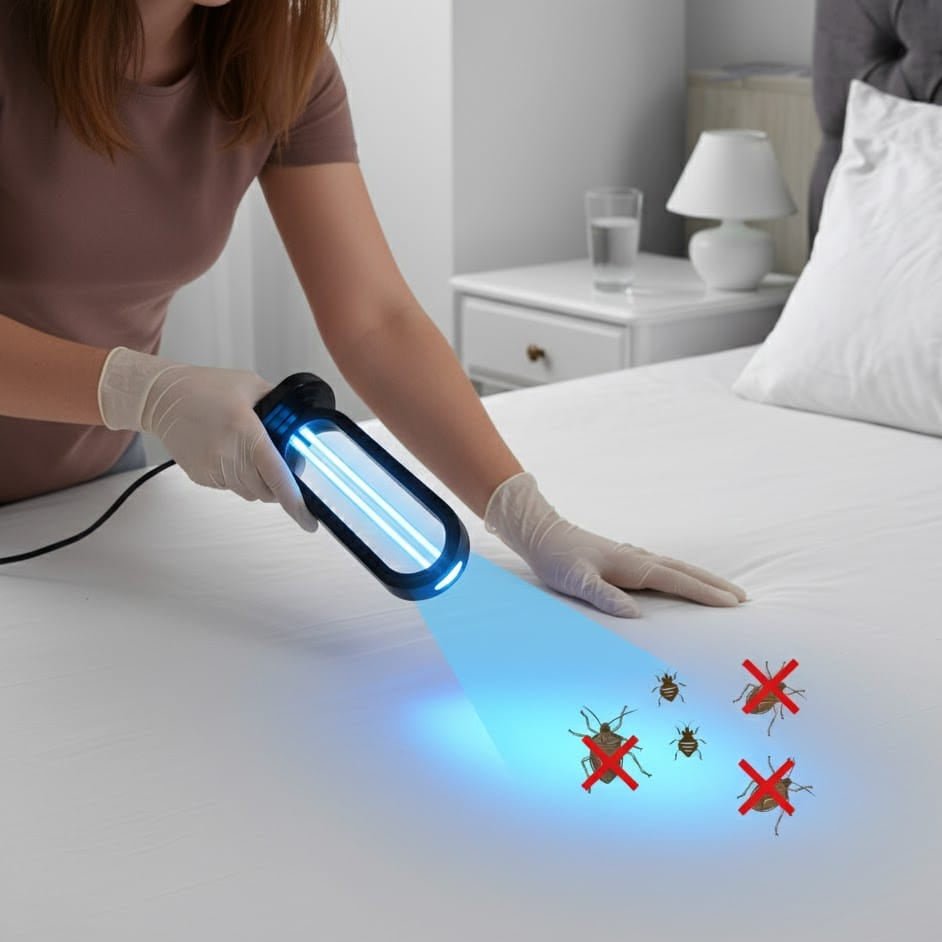 CleanWave UV Sanitizer Lamp for Rapid Bacteria Elimination