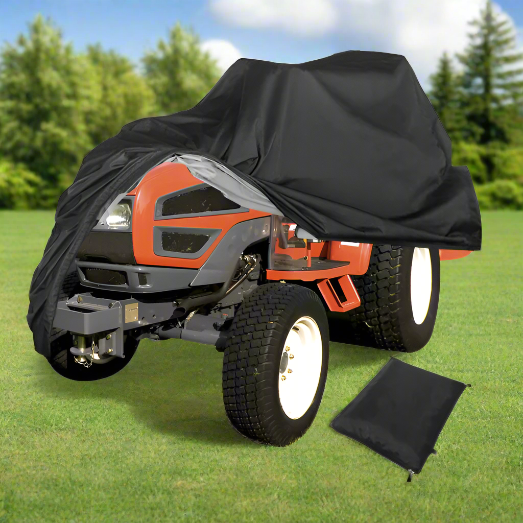 Heavy-Duty Waterproof Lawn Mower Cover for All Weather Protection