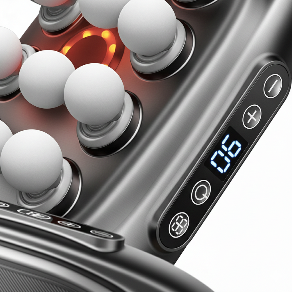 Deep Tissue Massage Device with 16 Attachments, 30 Speed Settings, USB-C