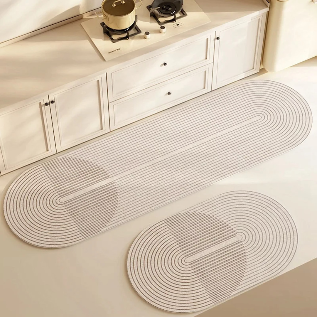 Quick-Dry Non-Slip Kitchen Mat – Stylish Spill Guard