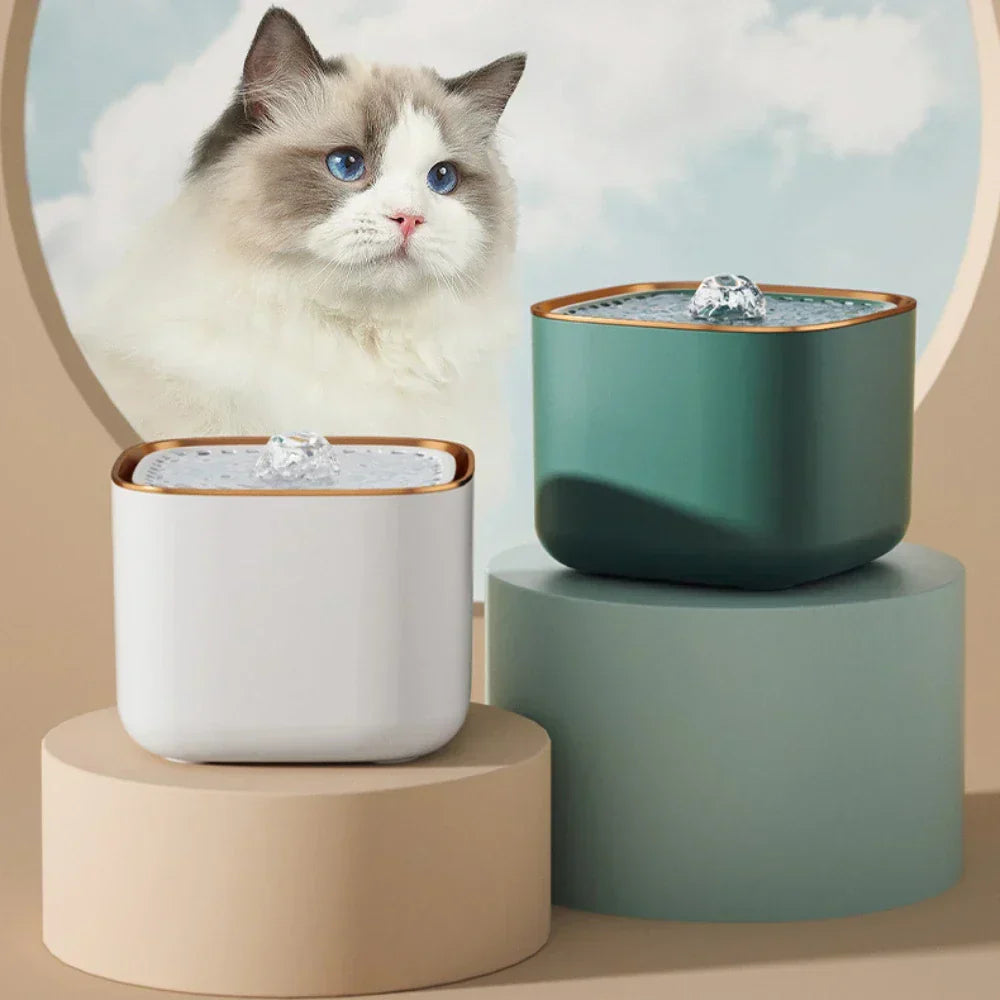 3L Pet Water Dispenser with Adjustable Flow – Quiet Cat and Dog Hydration Solution