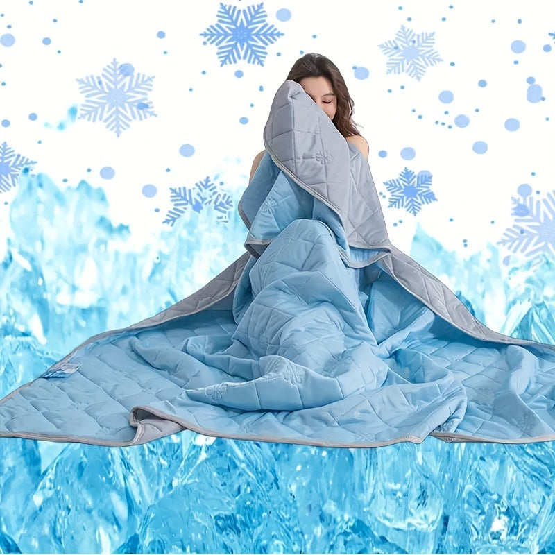 Lightweight Cooling Blanket - Soft and Breathable Fabric for Warm Nights