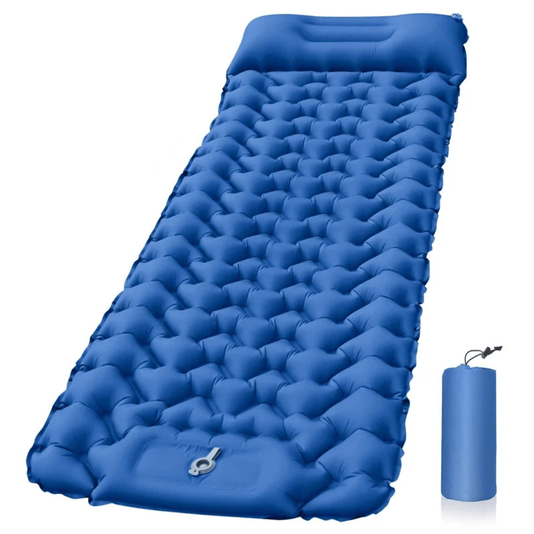 ComfortWave Inflatable Camping Mattress with Quick Foot Pump