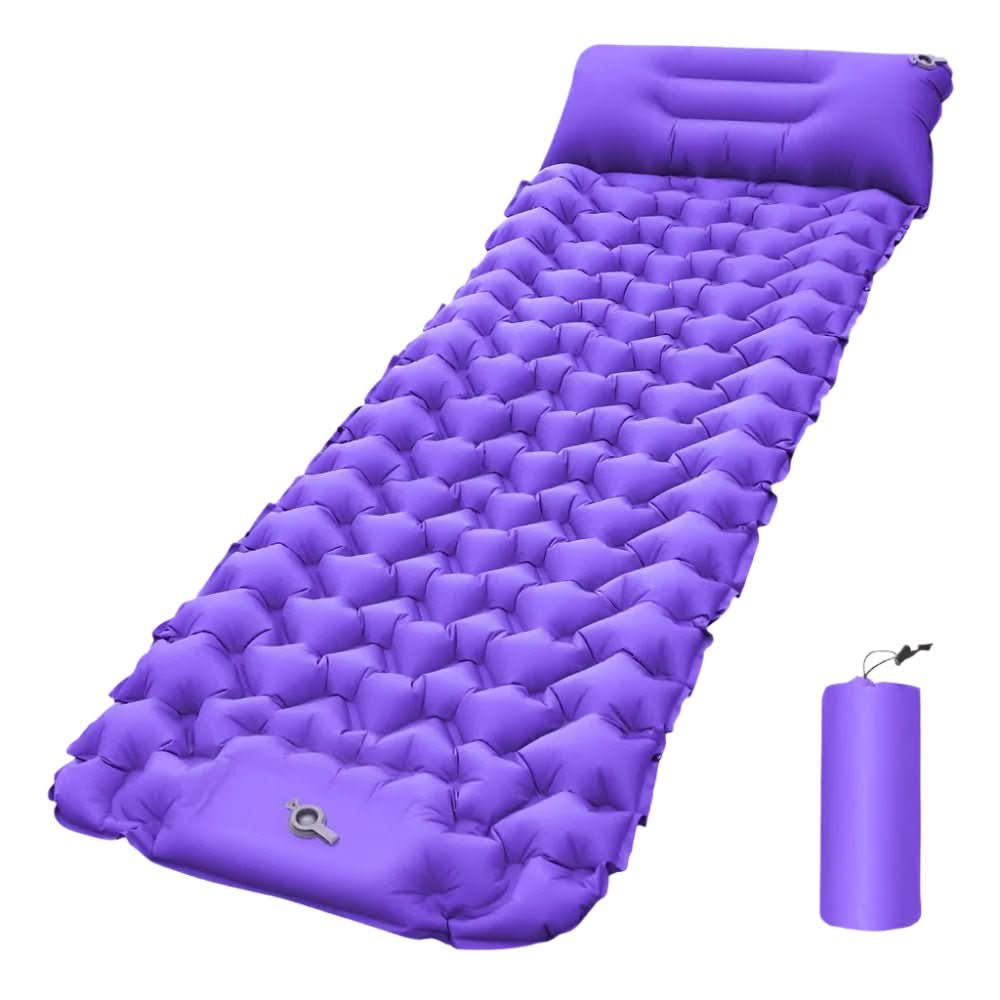 ComfortWave Inflatable Camping Mattress with Quick Foot Pump