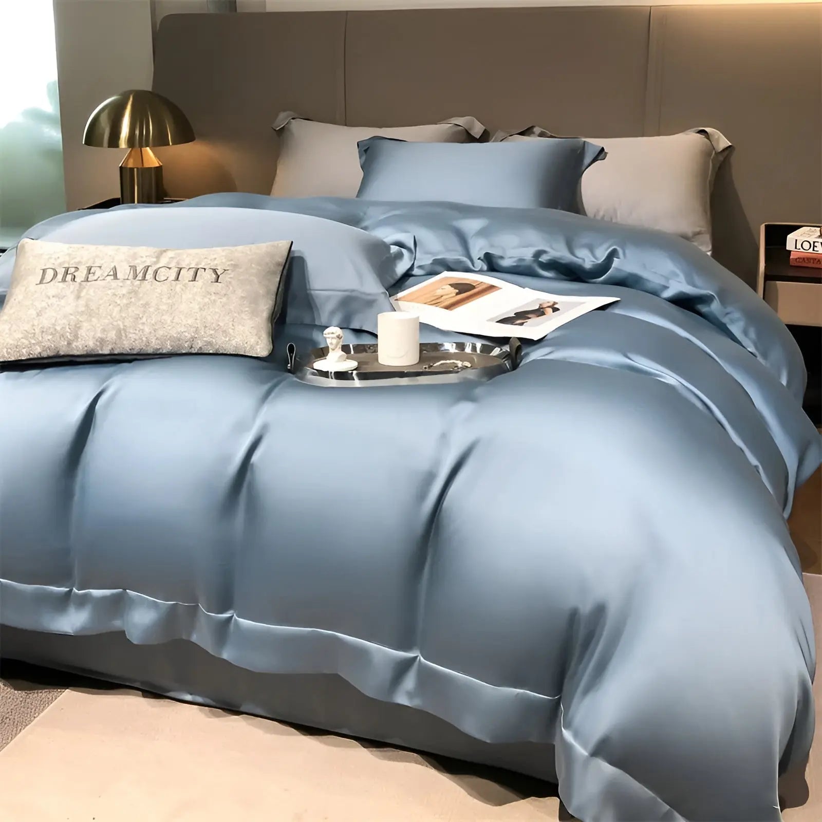 Bamboo Bedding Set - Silky Soft Fabric for All-Season Temperature Control