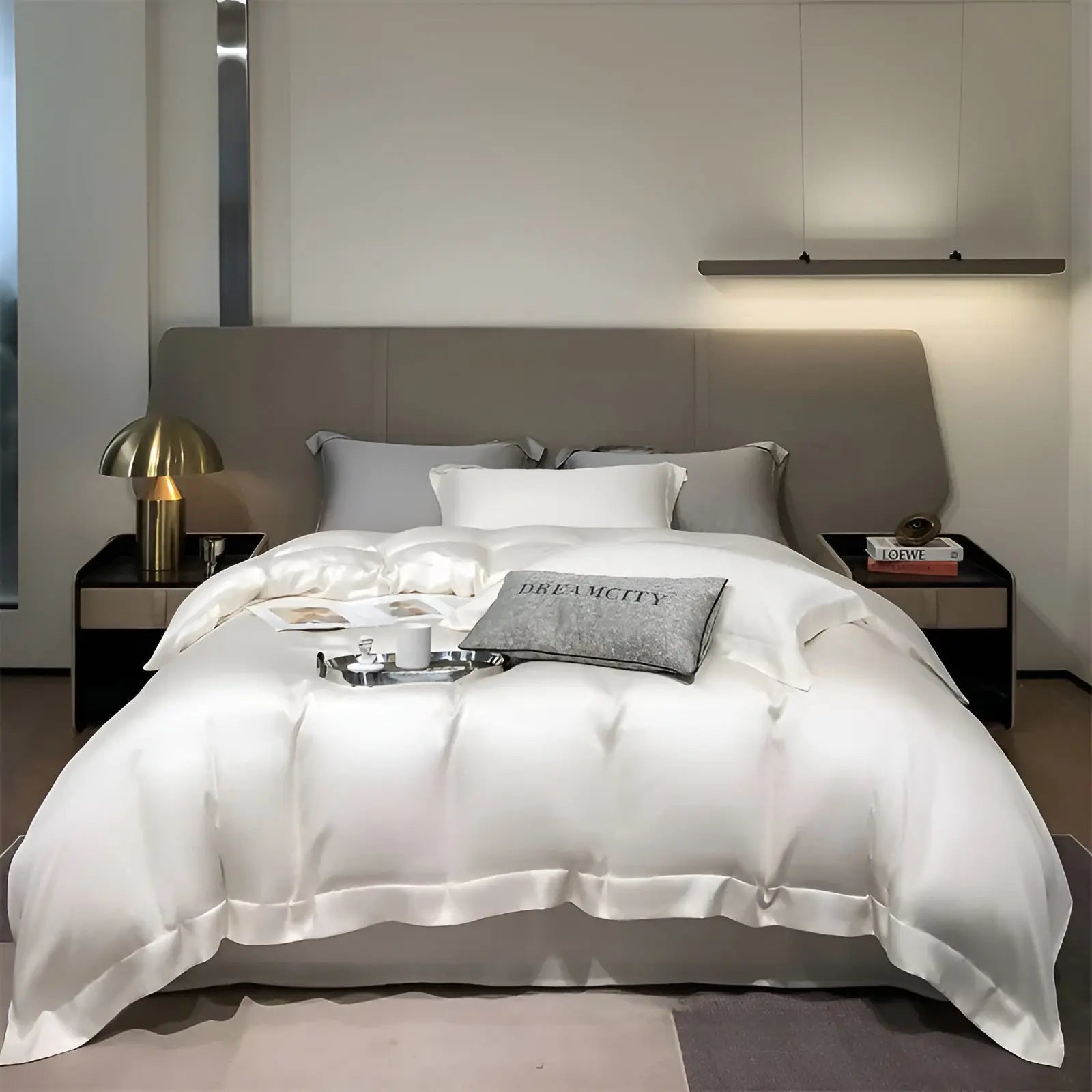 Bamboo Bedding Set - Silky Soft Fabric for All-Season Temperature Control