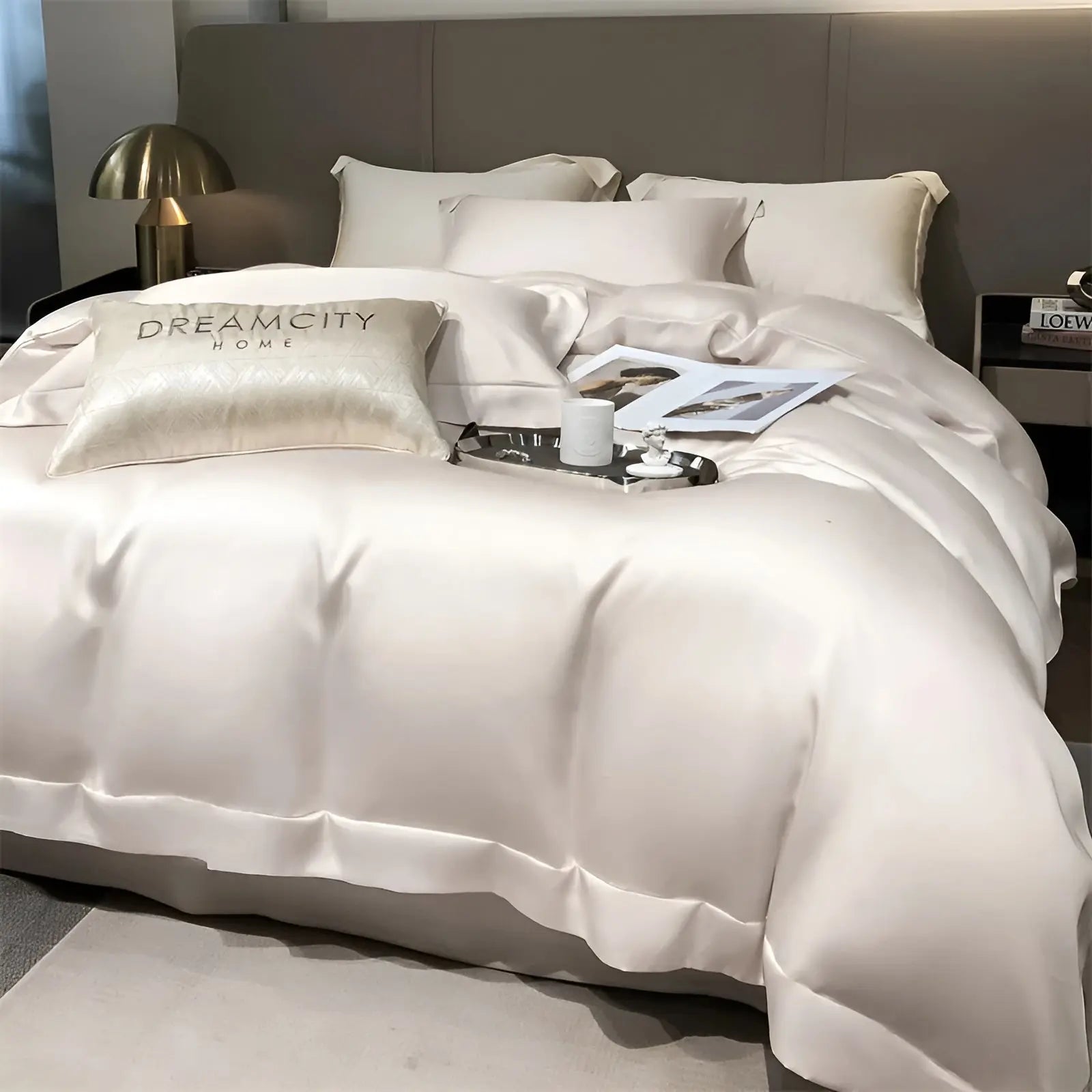Bamboo Bedding Set - Silky Soft Fabric for All-Season Temperature Control