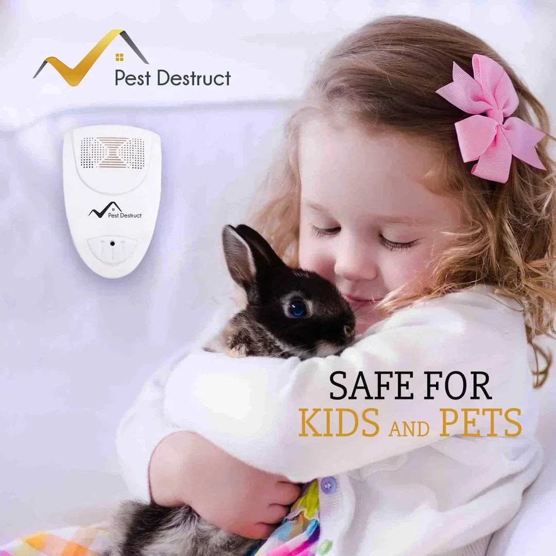 Ultrasonic Bed Bug Repellent – Safe for Children and Pets