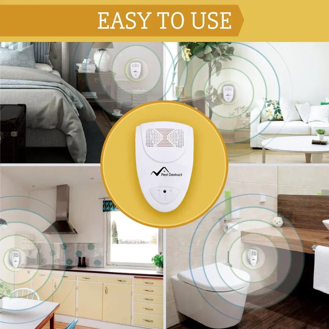 Ultrasonic Bed Bug Repellent – Safe for Children and Pets