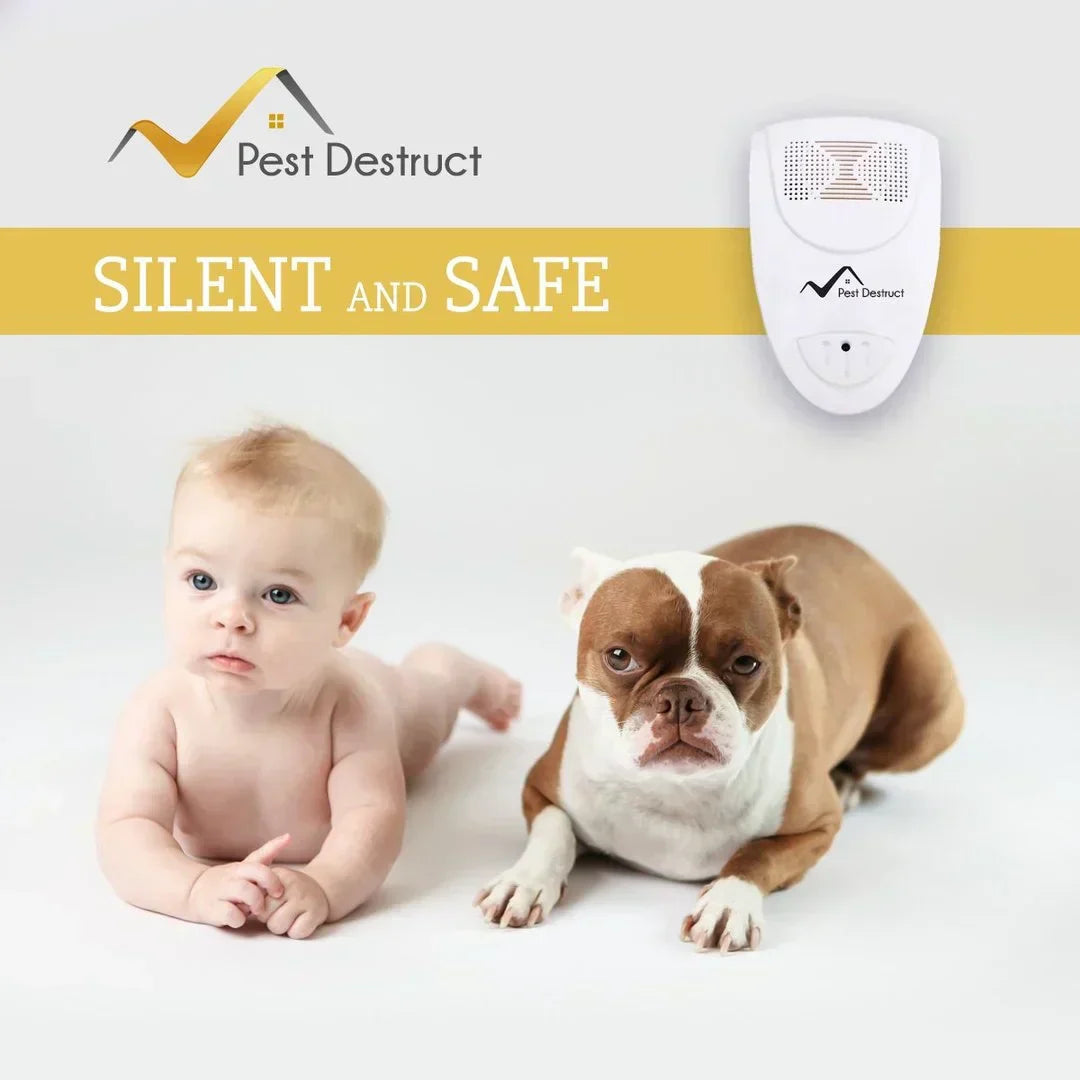 Ultrasonic Bed Bug Repellent – Safe for Children and Pets