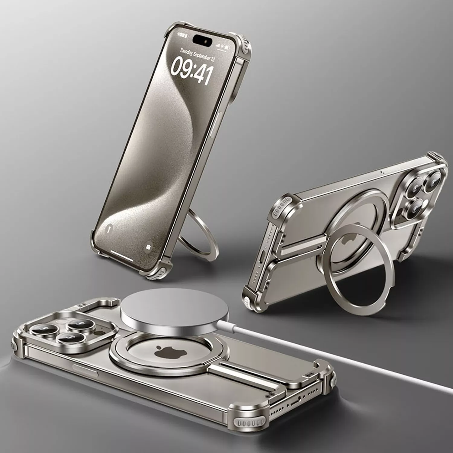 Lightweight MagSafe-Compatible Slim Case for iPhone – Easy Access Protection