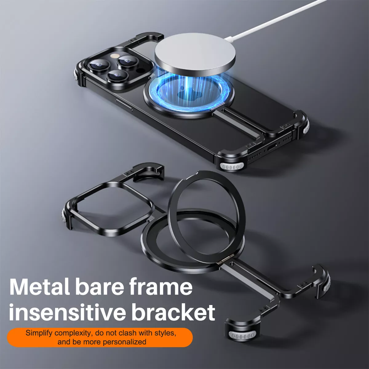Lightweight MagSafe-Compatible Slim Case for iPhone – Easy Access Protection