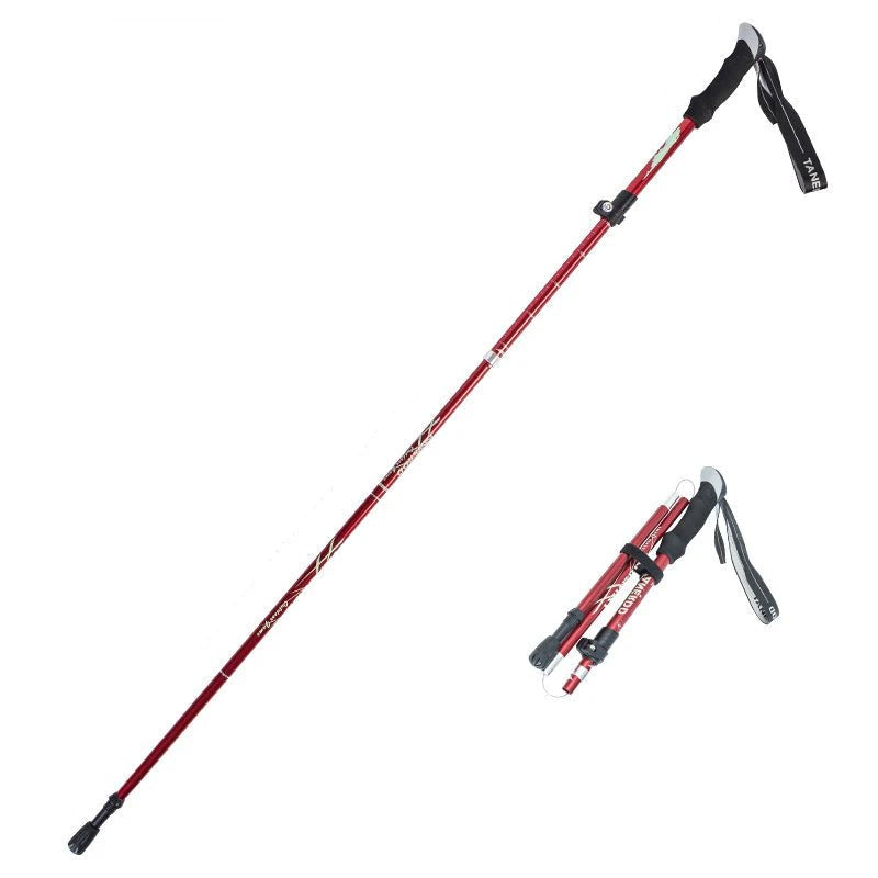 Adjustable Trekking Poles with EVA Grip – Lightweight Hiking Support