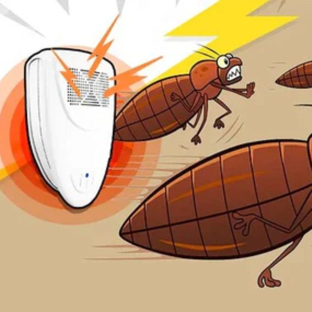 Indoor Ultrasonic Repellent for Bed Bugs and Home Pest Management