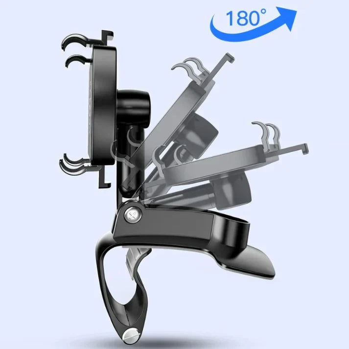 360° Rotating Car Phone Mount for Hands-Free Use | Secure and Accessible
