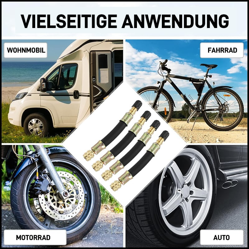 Tire Valve Extensions – Flexible Access Tool for Efficient Inflation