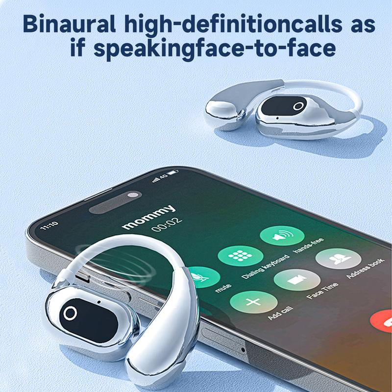 Bluetooth Headset with Multi-Language Translation Support for Clear Audio