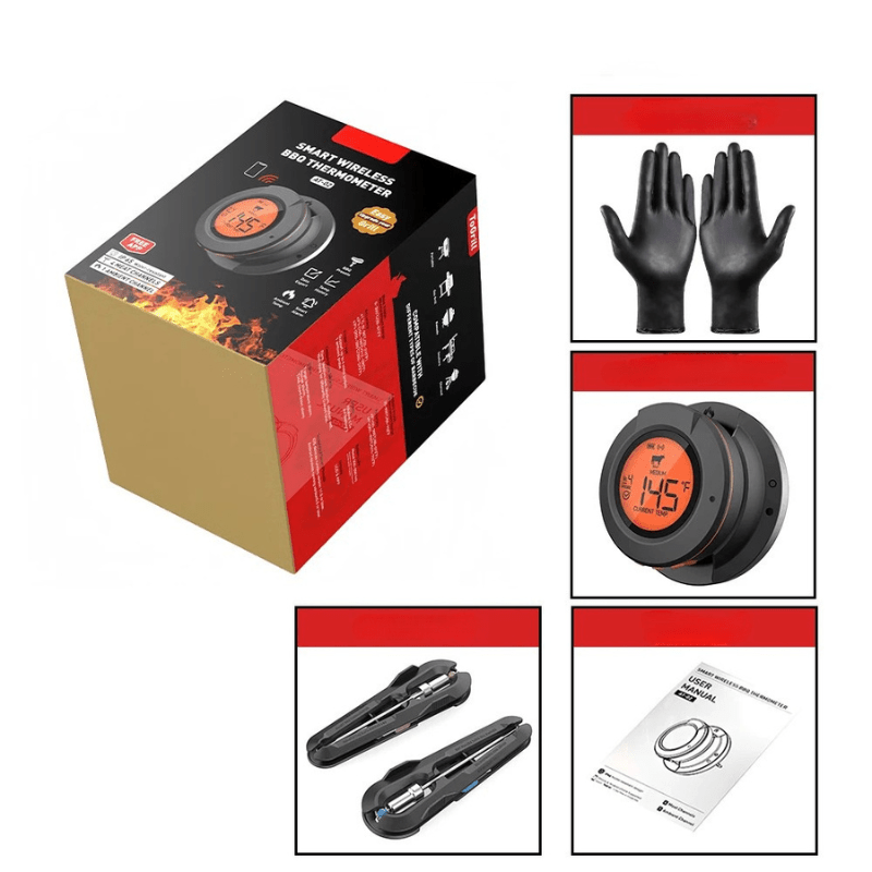 SmartGrill Connect Wireless Meat Thermometer for Perfect Cooking