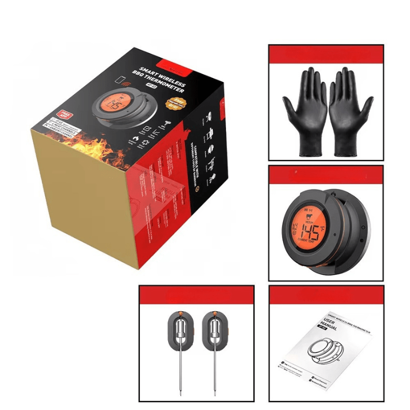SmartGrill Connect Wireless Meat Thermometer for Perfect Cooking