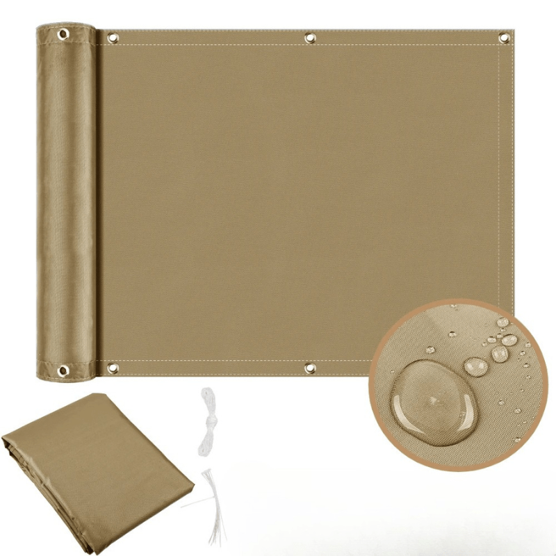 GardenGuard Outdoor Privacy Screen with UV and Weather Protection