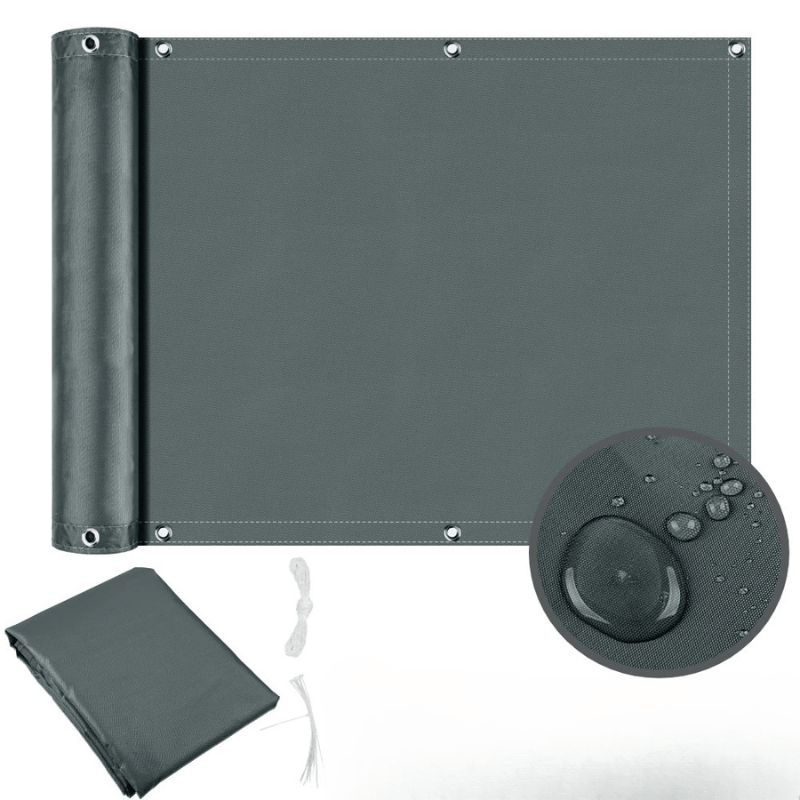 SunGuard Privacy Screen: UV-Resistant and Waterproof Barrier for Outdoor Spaces