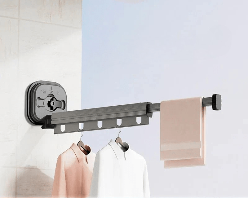 SpaceSaver Wall-Mounted Drying Rack - Compact & Stylish