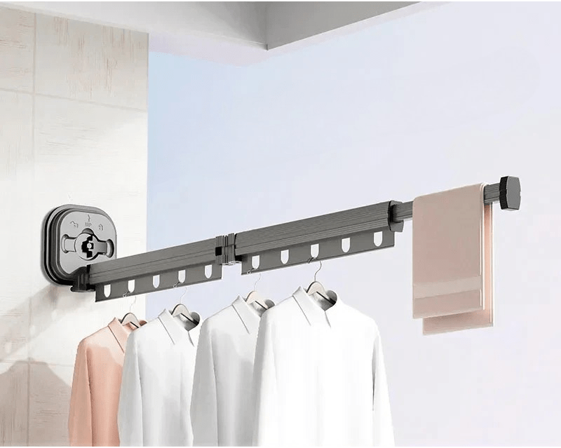 SpaceSaver Wall-Mounted Drying Rack - Compact & Stylish