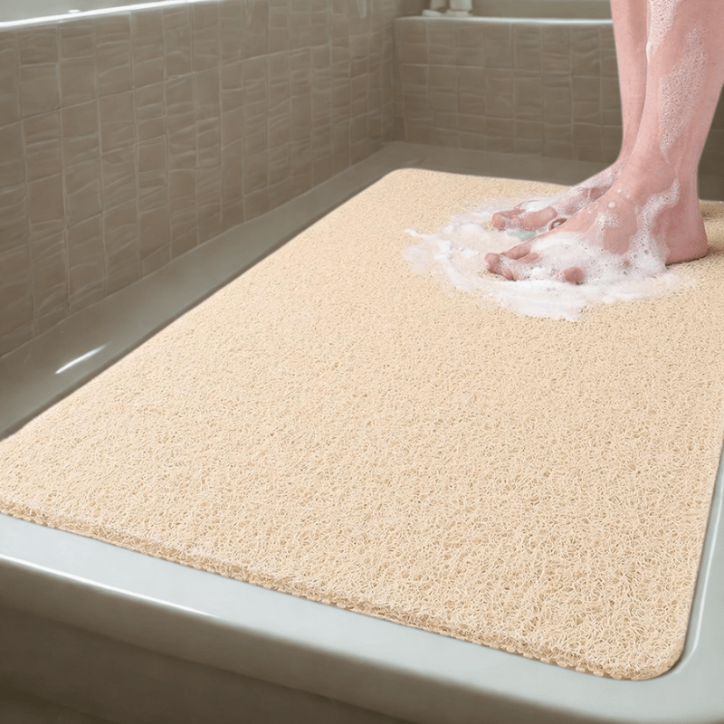SafeStep Anti-Slip Shower Mat with Fast Drainage Design