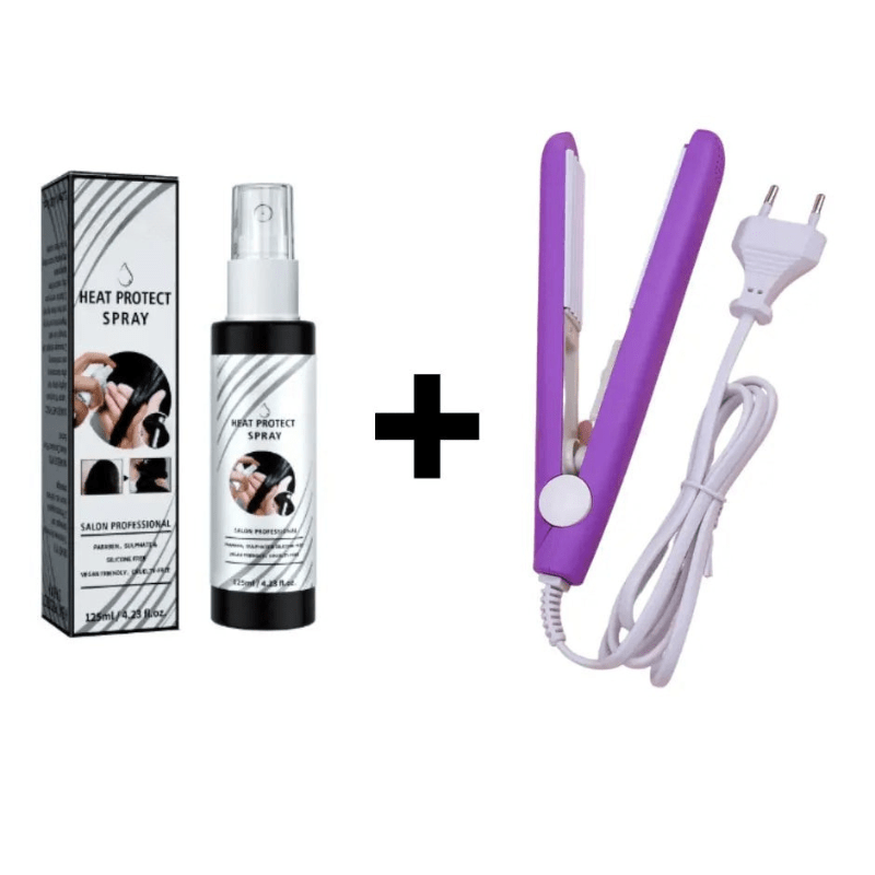 TravelEase Compact Curling Wand for Effortless Waves