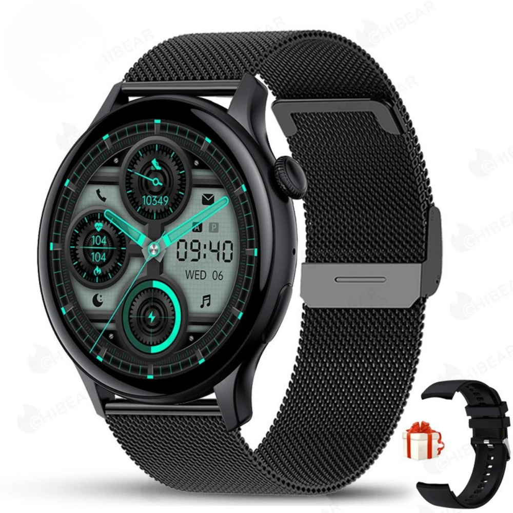 2025 Women’s Health-Focused Smartwatch with AI & Bluetooth