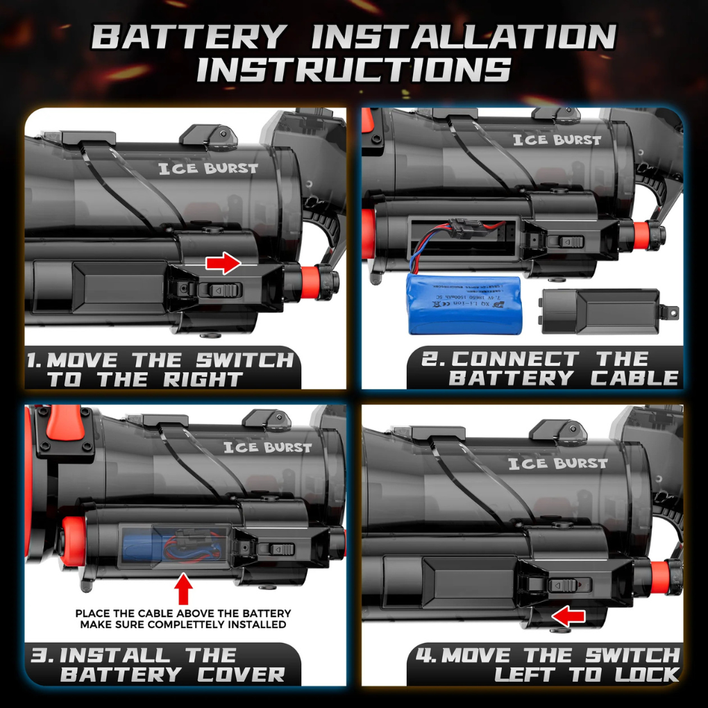 Rechargeable Automatic Water Blaster for Endless Fun