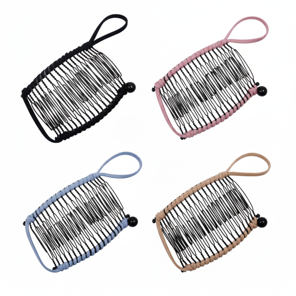 Chic Vintage Hair Clip for Thick Locks