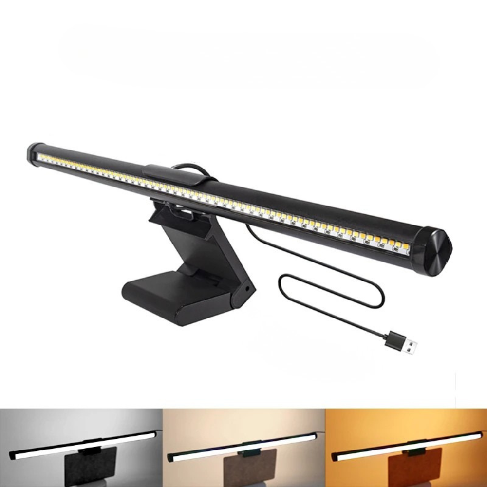 Versatile LED Desk Light Bar for Enhanced Focus and Comfort