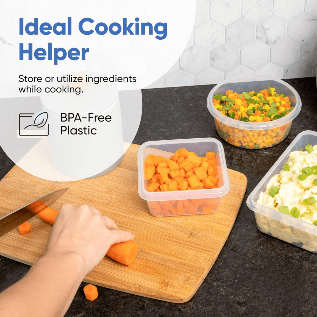 Elegant Kitchen Storage Solutions: 16-Piece Airtight Set