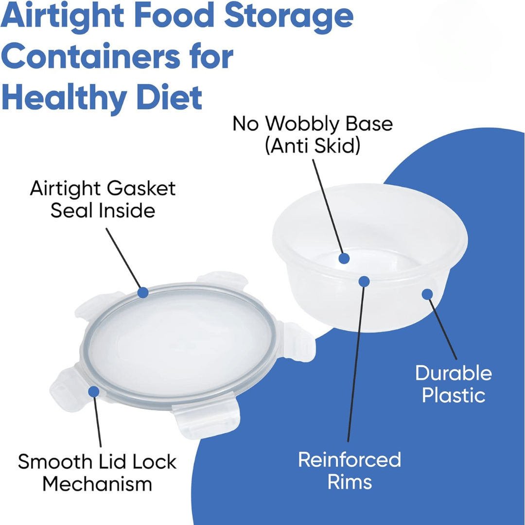 Elegant Kitchen Storage Solutions: 16-Piece Airtight Set