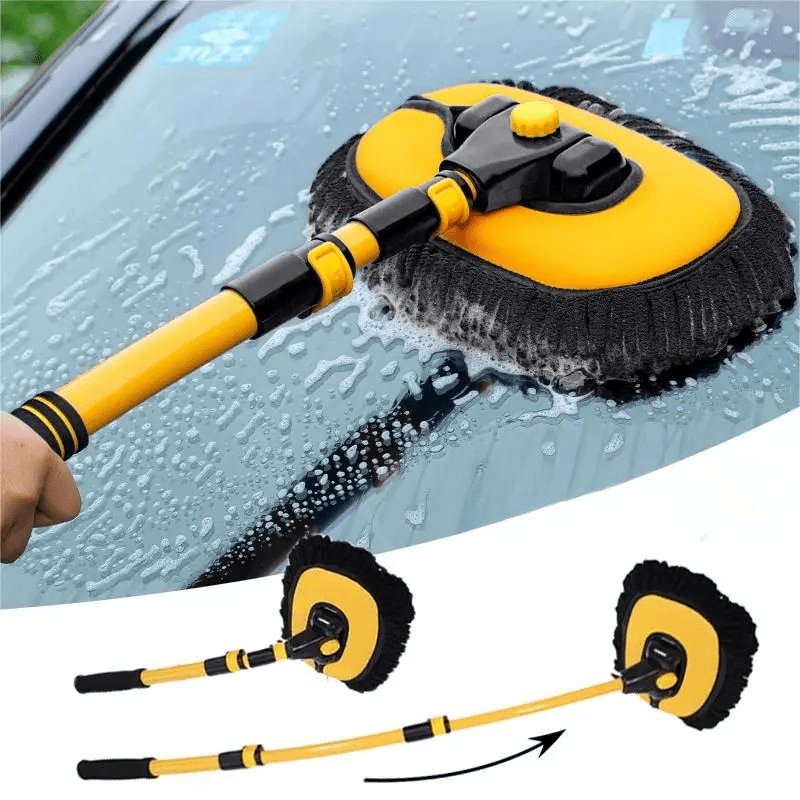 UltraReach Extendable Car Cleaning Mop with Pivoting Head