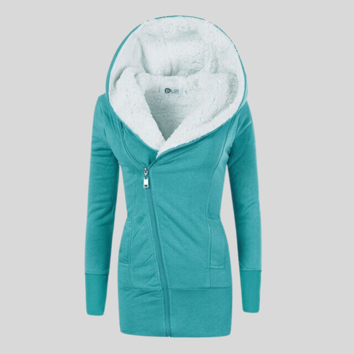 Hooded Lamb Fleece Sweater | Mid-Length Warmth | Soft and Cozy Comfort | Cotton Blend