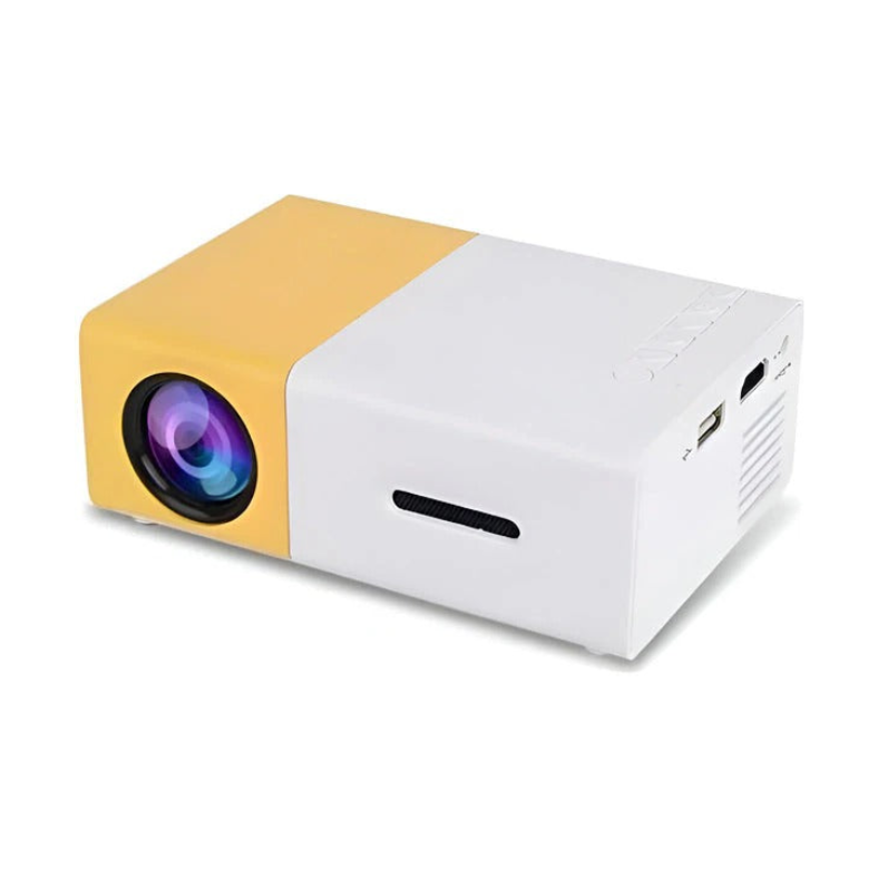 Versatile Mini Projector for Effortless Media Sharing