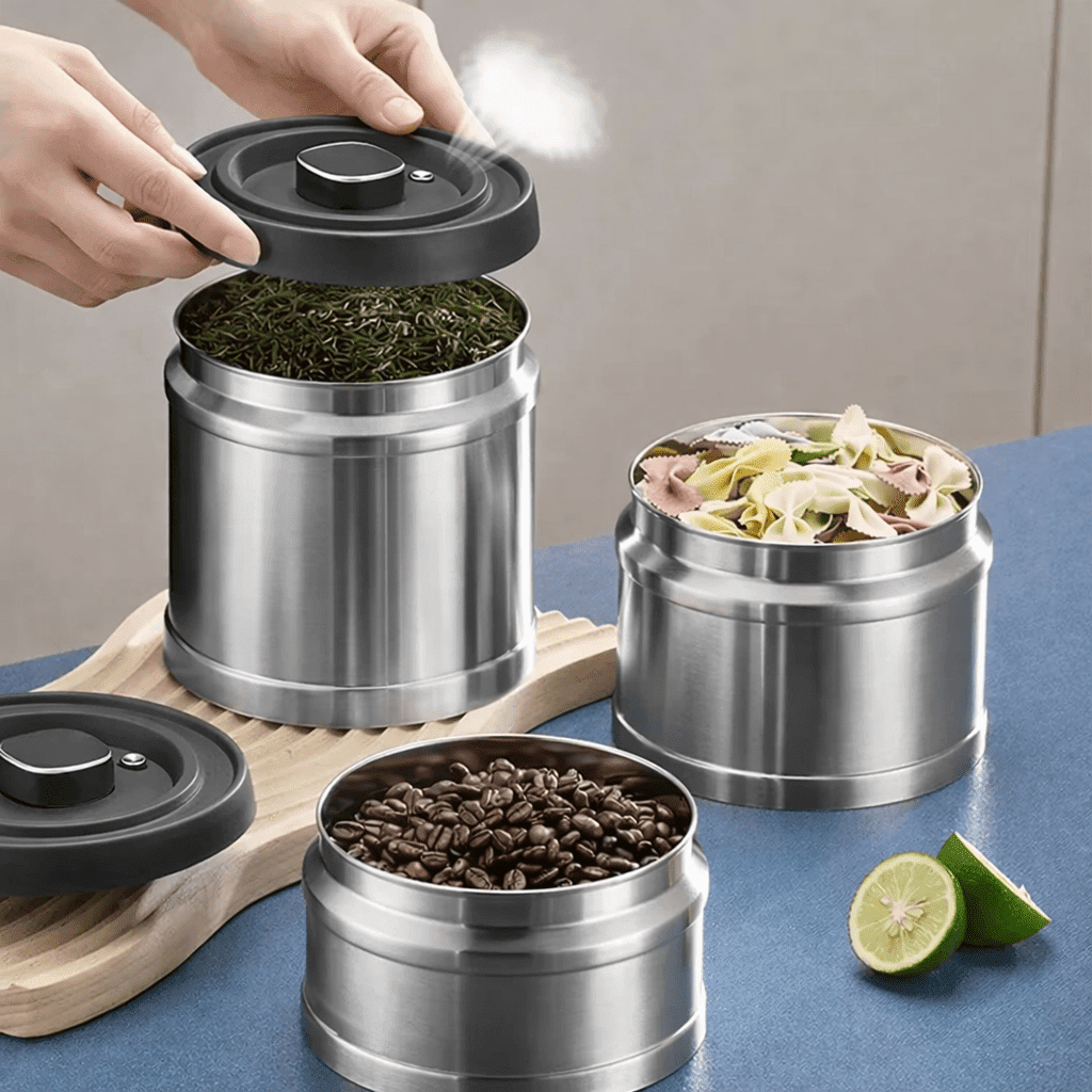 FreshGuard Vacuum Sealed Storage for Coffee & Dry Goods