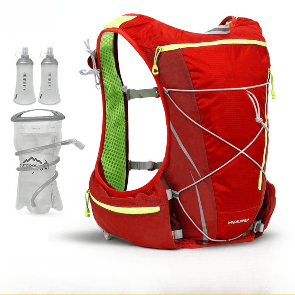 HydraFlow 8L Lightweight Hydration Pack with 1.5L Bladder for Active Adventures