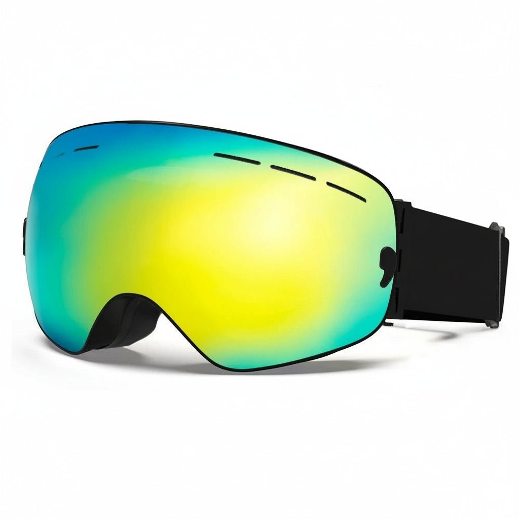 VisionGuard Ski Goggles with Quick-Swap Lenses and UV Protection