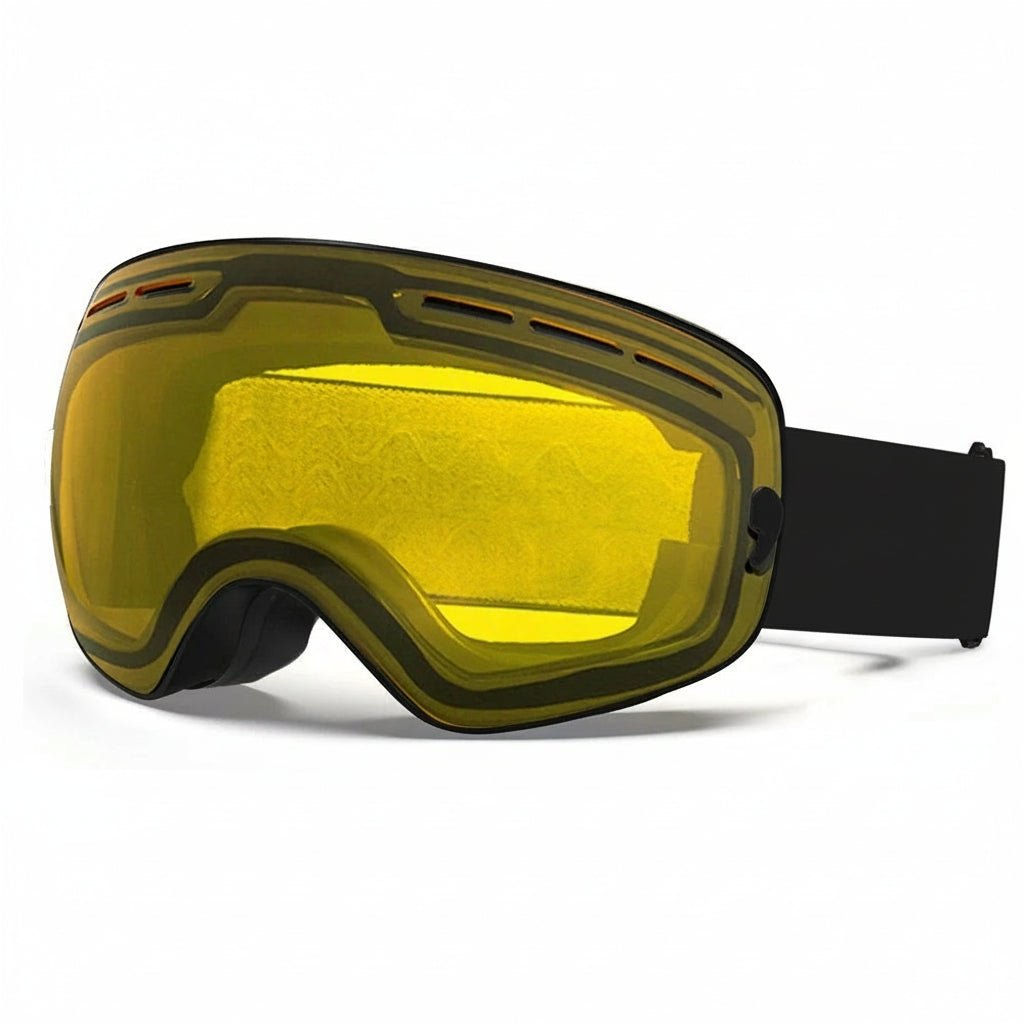 VisionGuard Ski Goggles with Quick-Swap Lenses and UV Protection