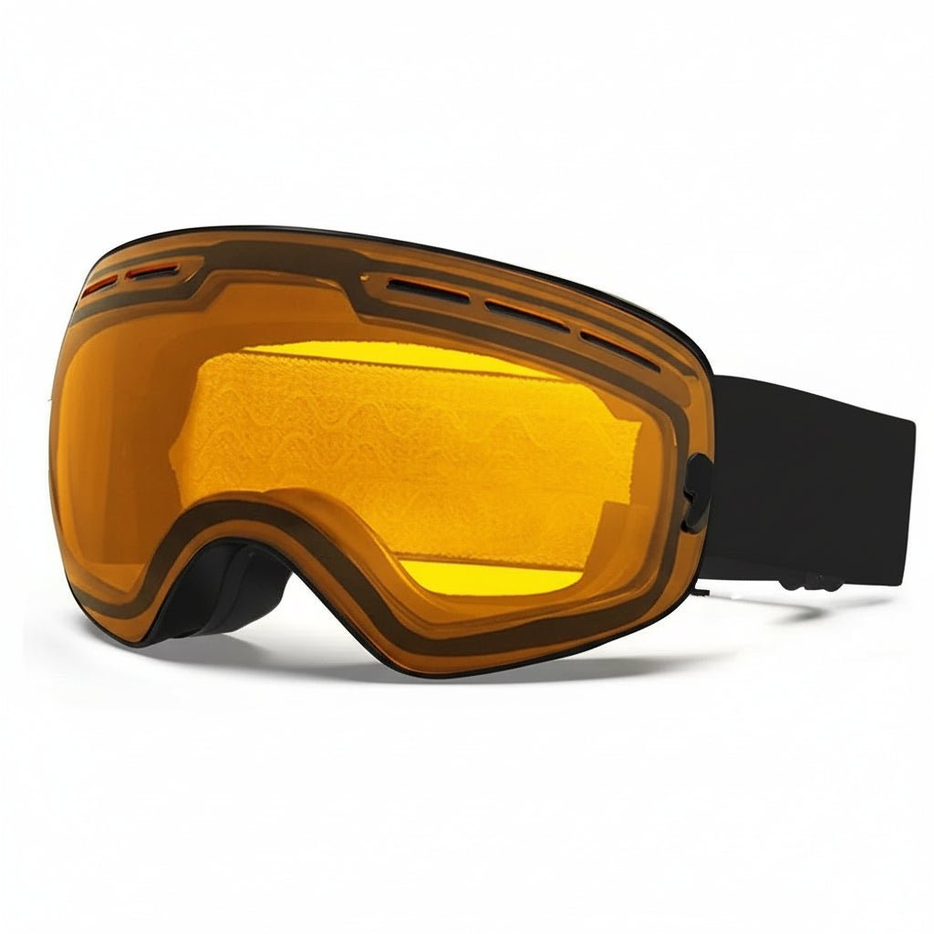 VisionGuard Ski Goggles with Quick-Swap Lenses and UV Protection