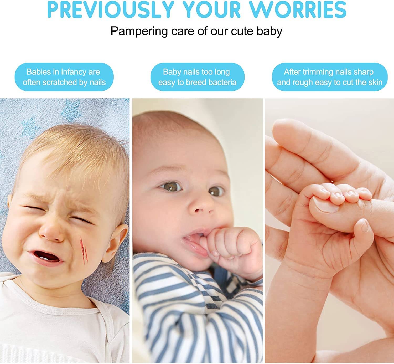 Infant Nail Clipper and File